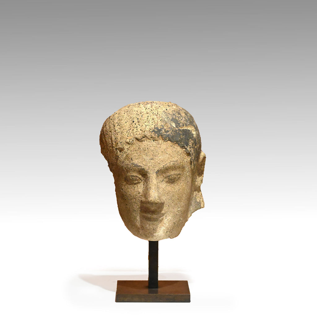 An Etruscan Terracotta Antefix, ca. 6th century BCE