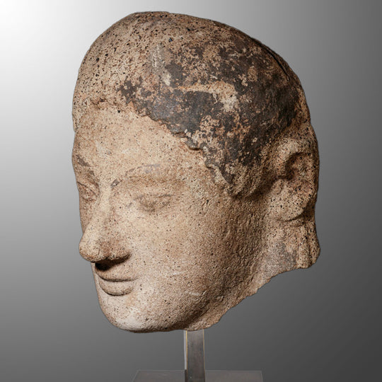 An Etruscan Terracotta Antefix, ca. 6th century BCE