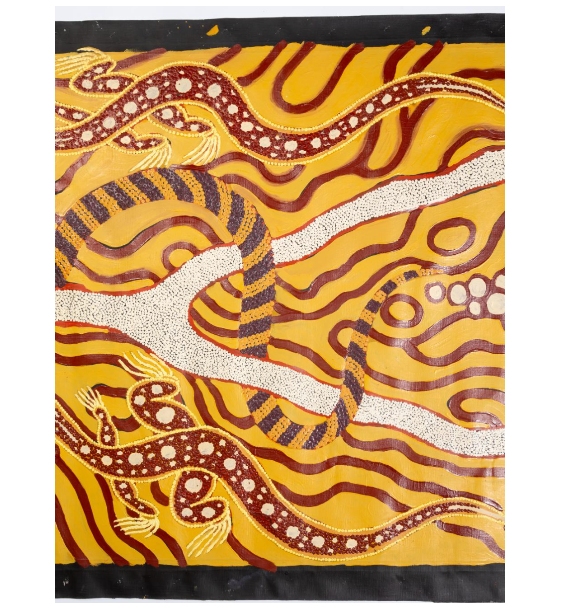 Malcolm Maloney Jagamarra (Australian, b. 1955), Lander River