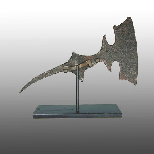 A Kievan Rus/Viking Period Iron Axe Head, ca. 9th - 11th century CE
