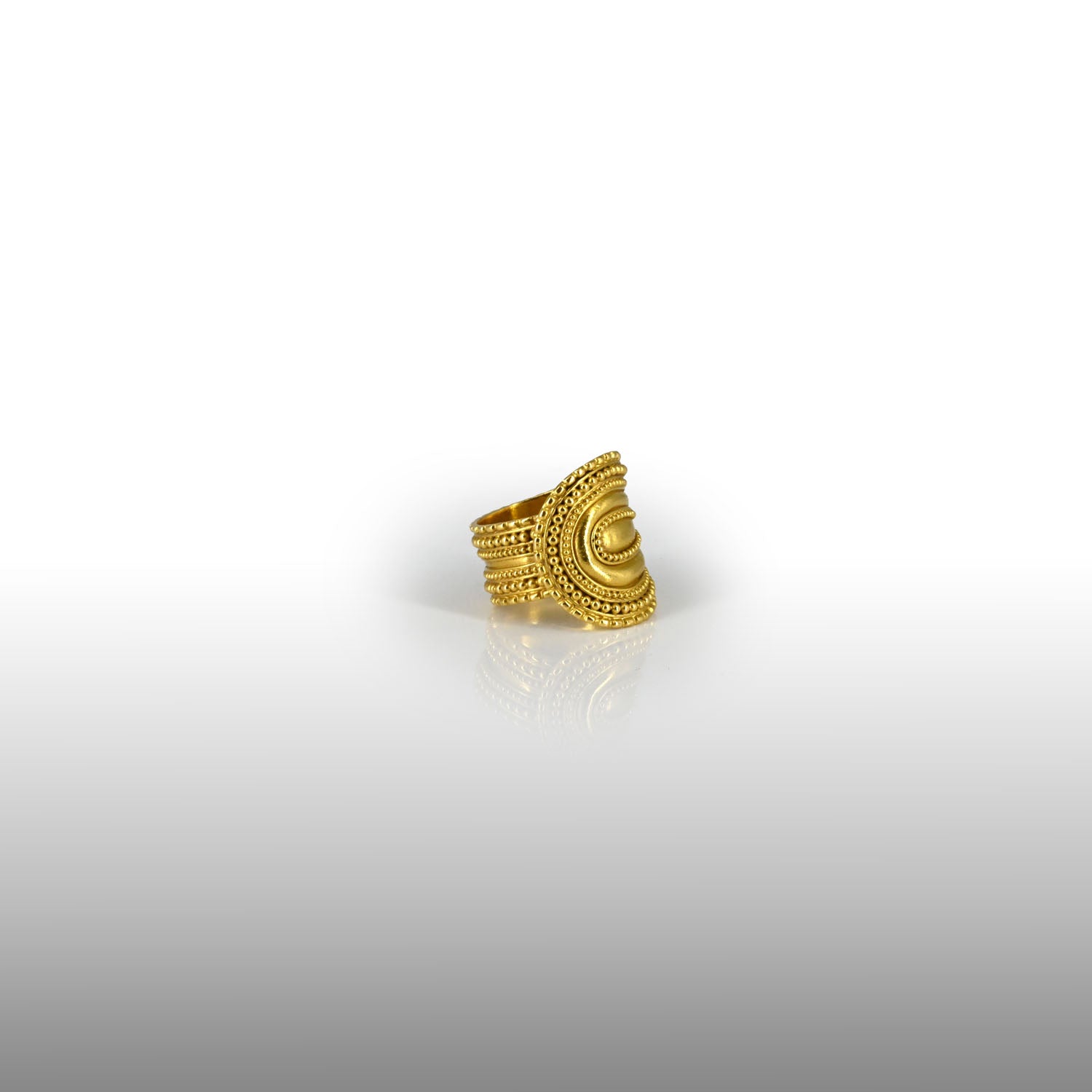 A Vintage Lalaounis 18-Carat Gold Ring, 20th century