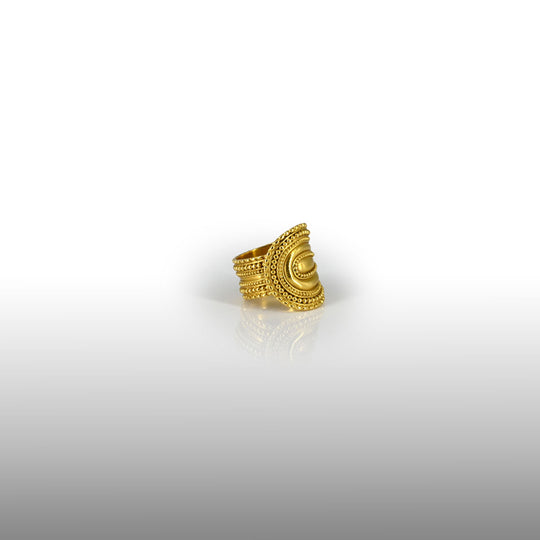 A Vintage Lalaounis 18-Carat Gold Ring, 20th century