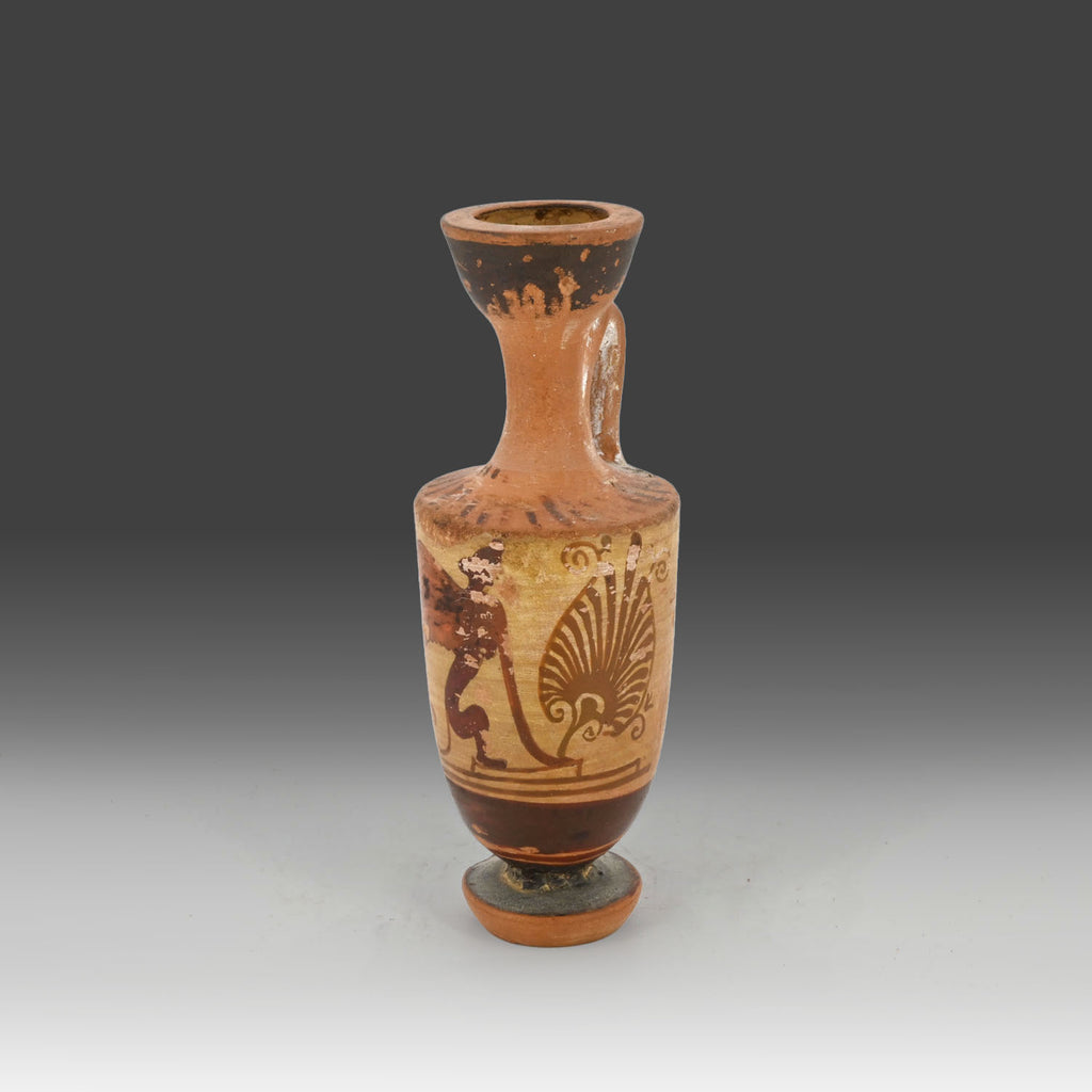 An Attic White Ground Lekythos, ca. first half of the 5th century BCE