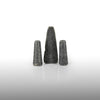 A set of three rare Sumerian Granite Gaming Pieces, Early Bronze Age, ca. 3100 - 2200 BCE