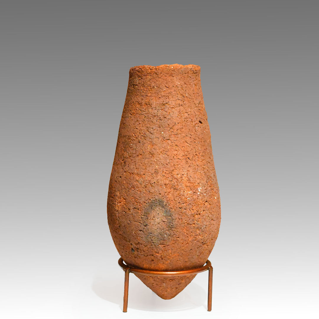 A Published Egyptian Nile Clay Grain Measure Vessel, New Kingdom, ca. 1550 - 1069 BCE