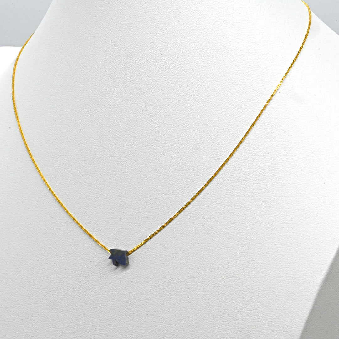 Egyptian Lapis Wedjat Eye pendant, Late Period, ca. 664 - 332 BCE