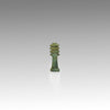 An Egyptian Green Faience Djed Pillar Amulet, Late Period, ca. 664 - 332 BCE
