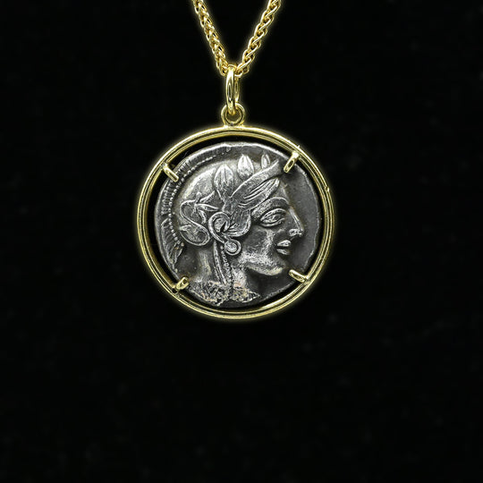 A Greek Silver Tetradrachm of Athens, Classical Period, ca. 440-404 BCE