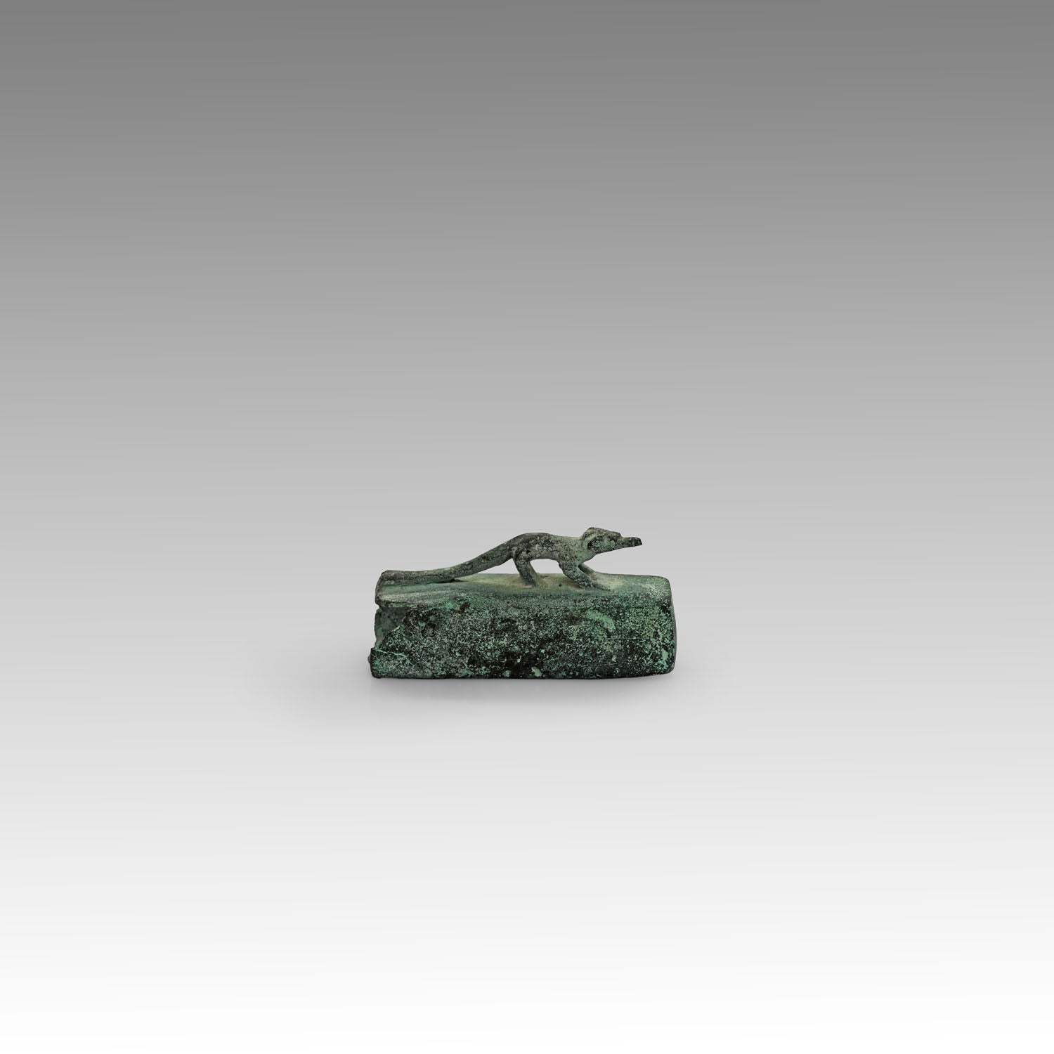 An Egyptian Bronze Ichneumon Sarcophagus, Late Period, ca 664 - 332 BCE