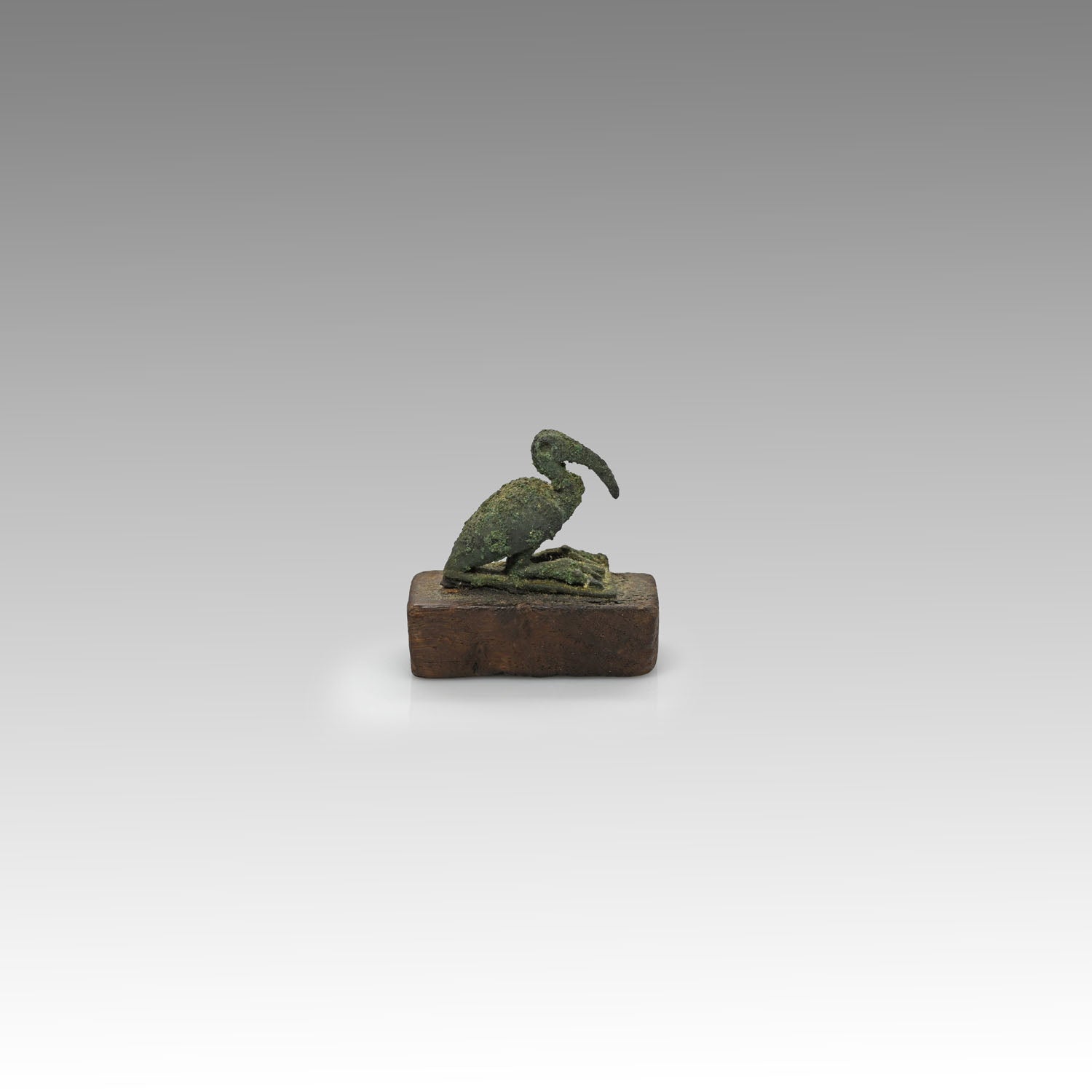 An Egyptian Bronze Ibis, Late Period, ca. 664 - 332 BCE