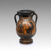 Greek Miniature Black Figure Amphora, Attributed to the Affecter Painter, ca. 6th century BCE