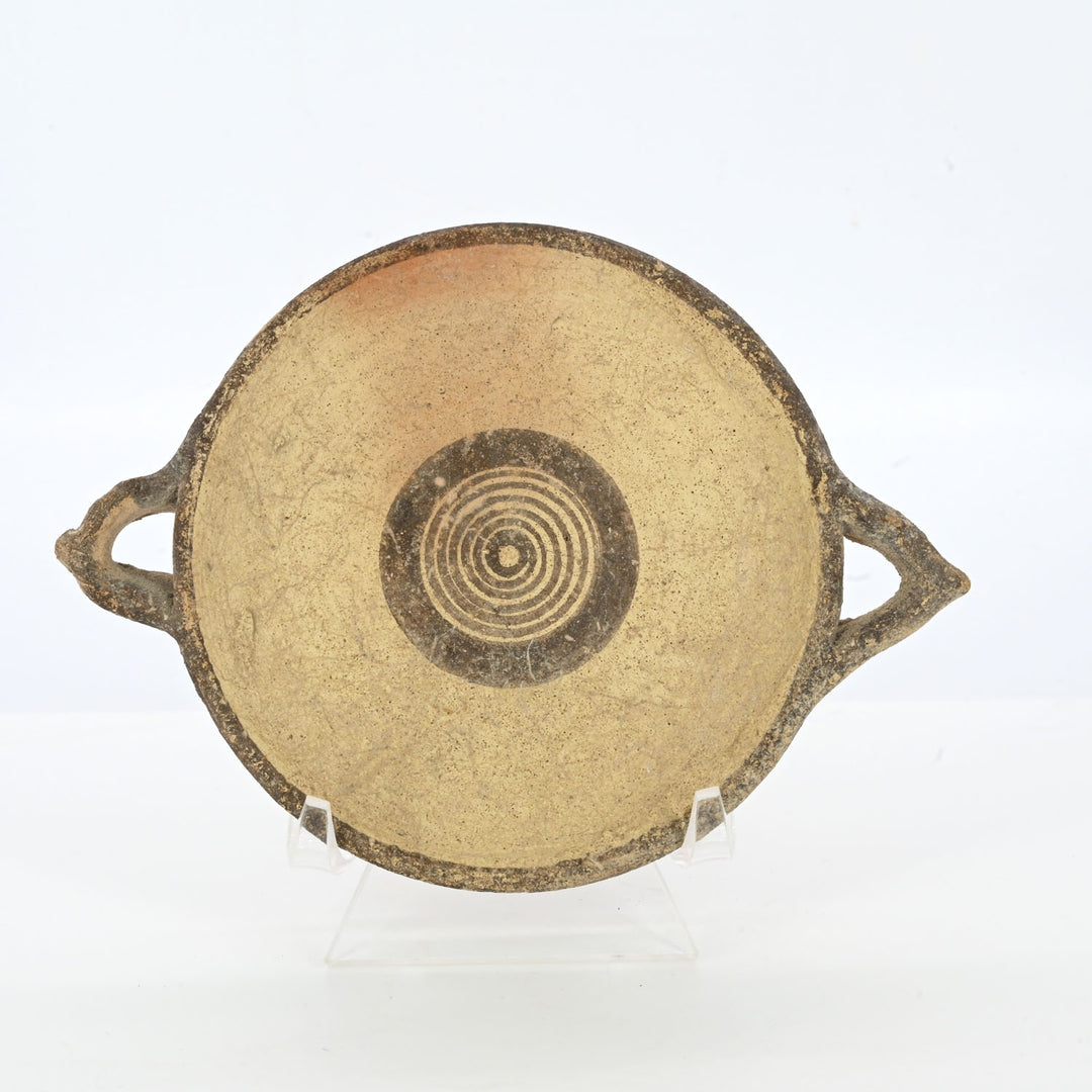 A Small Cypriot Bichrome Ware Plate, ca. 850 - 750 BCE