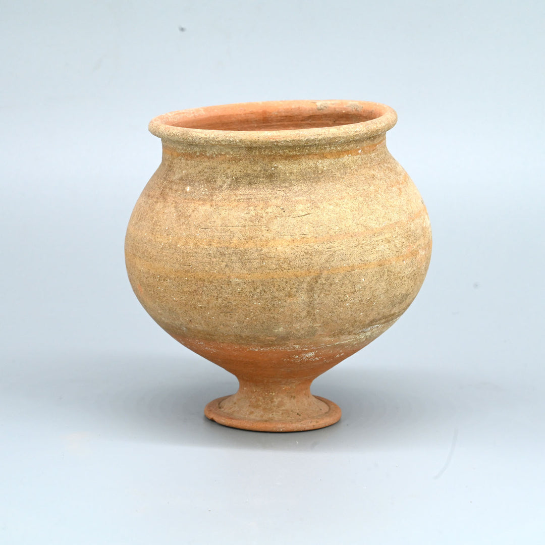 A Levantine Clay Footed Vessel, ca. early second millennium BCE
