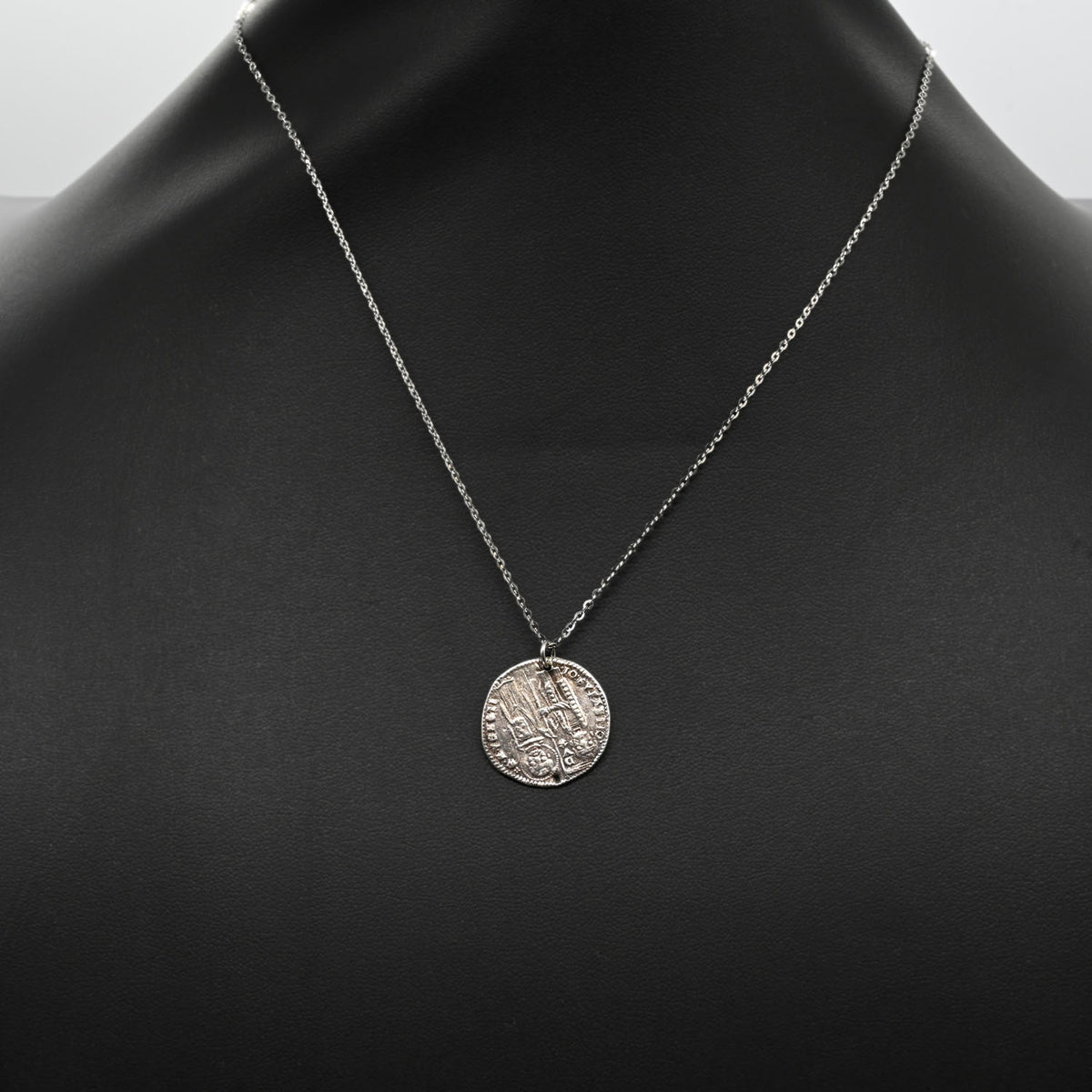 A Venetian Medieval Silver Grosso coin, ca. 1280 - 1289