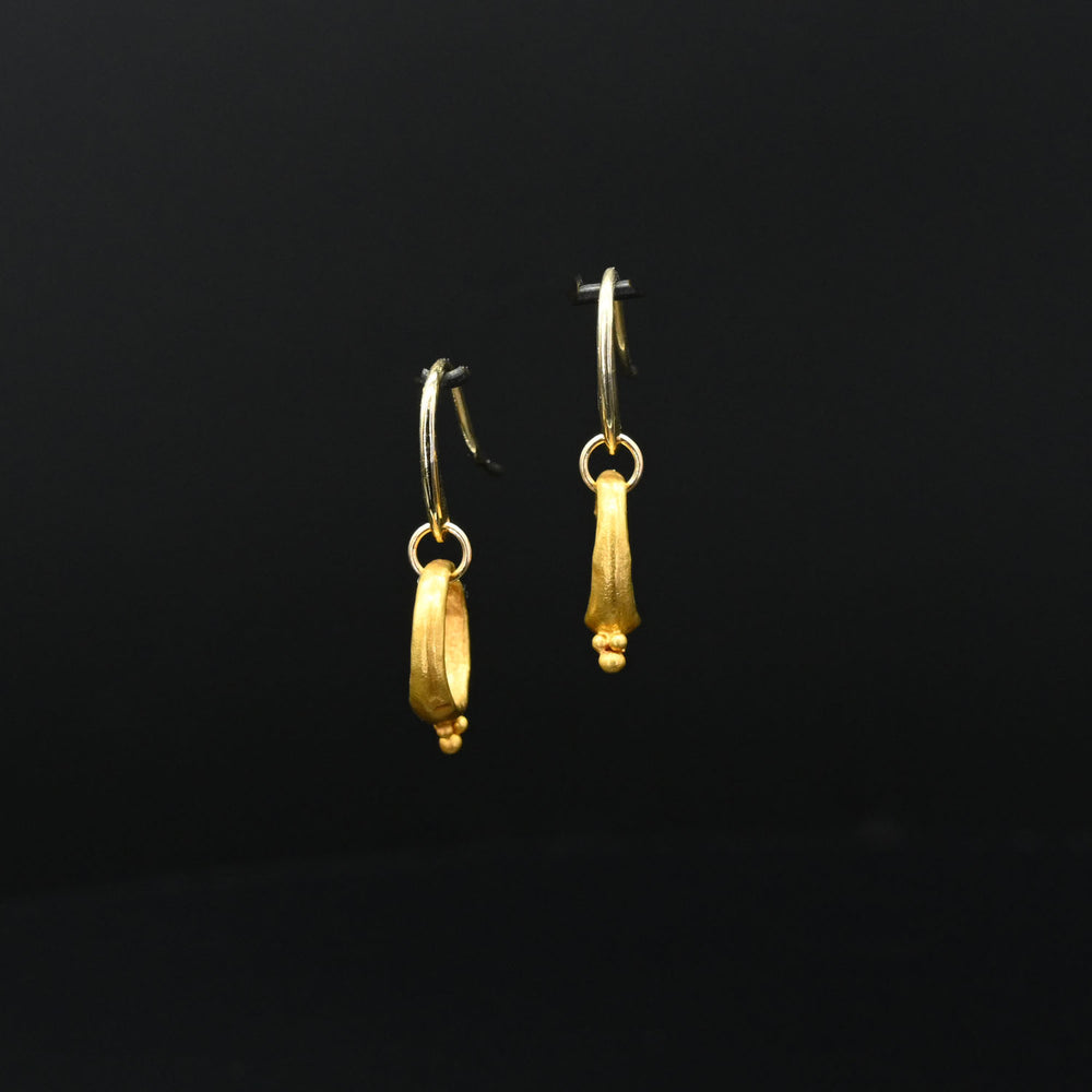 A pair of Roman gold earrings, Roman Imperial Period, ca. 1st -  2nd century CE