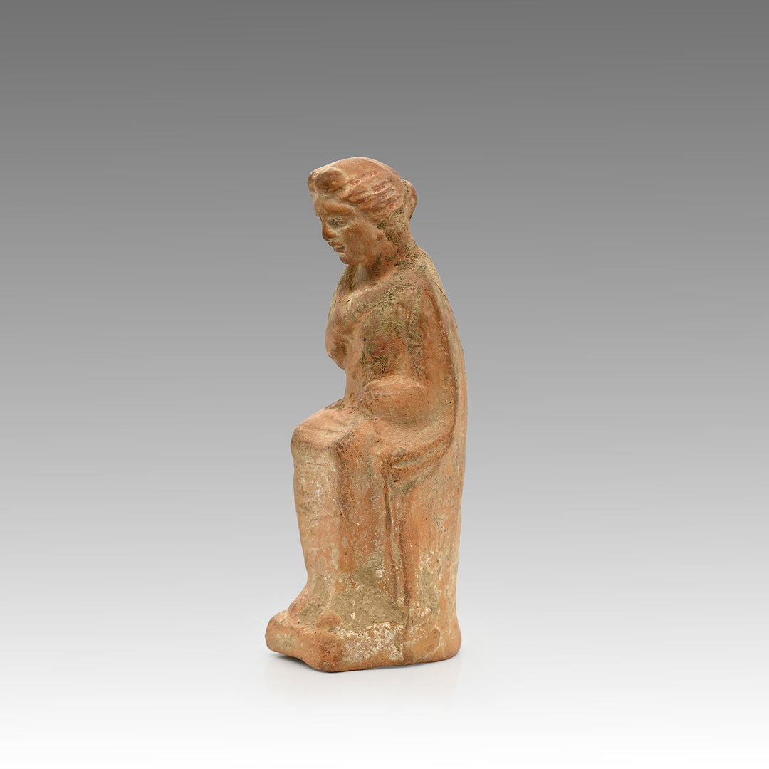 A Hellenistic Figure of a Woman, Hellenic Period, ca. 3rd - 1st century BCE
