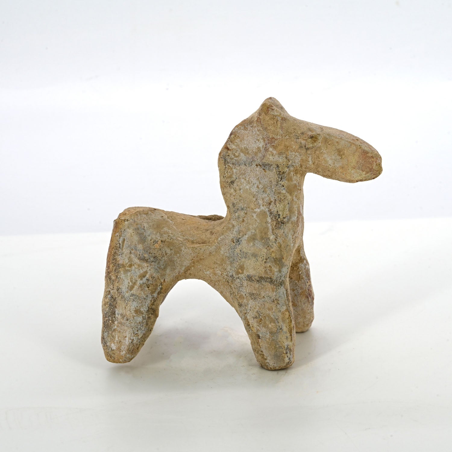 An early Greek Clay Horse, Geometric Period, ca. 740-720 BCE