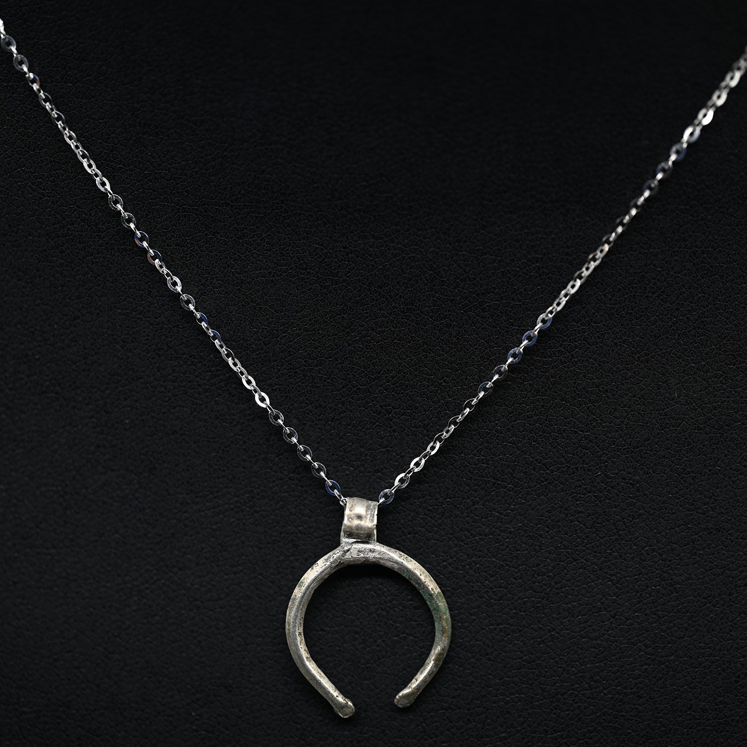 A Roman Silver Luna Pendant, Roman Imperial Period, 1st - 3rd century CE