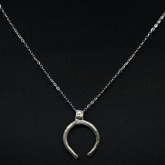 A Roman Silver Luna Pendant, Roman Imperial Period, 1st - 3rd century CE
