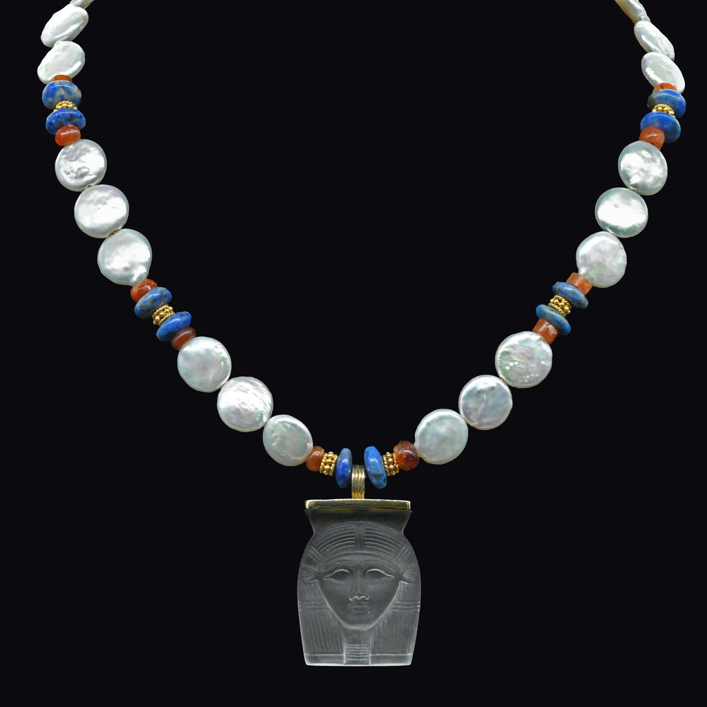 A Vintage Hathor Pendant Necklace, MMA 1978, 1978