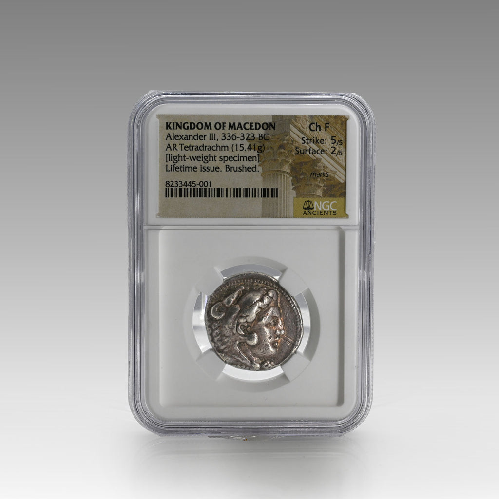 Alexander the Great Silver Tetradrachm, Hellenistic Period, c. 315 - 294 BCE