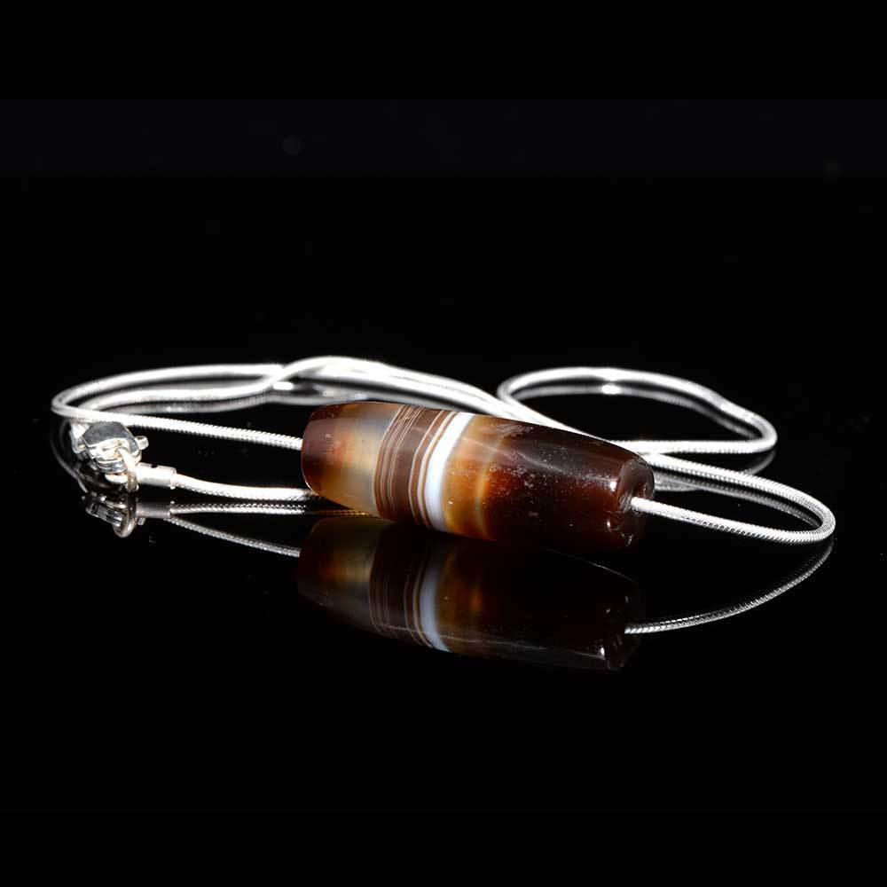 A fine Near Eastern Agate Bead, ca. 1st millennium BCE - Sands of Time Ancient Art