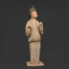 A large Chinese Painted Pottery Court Lady, Tang Dynasty, <br><em>ca. mid 8th century CE</em>