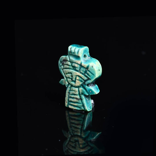 Ein seltenes ägyptisches Amulett für die Göttin Fledermaus, Mittleres Reich, ca. 2025 - 1760 v. Chr