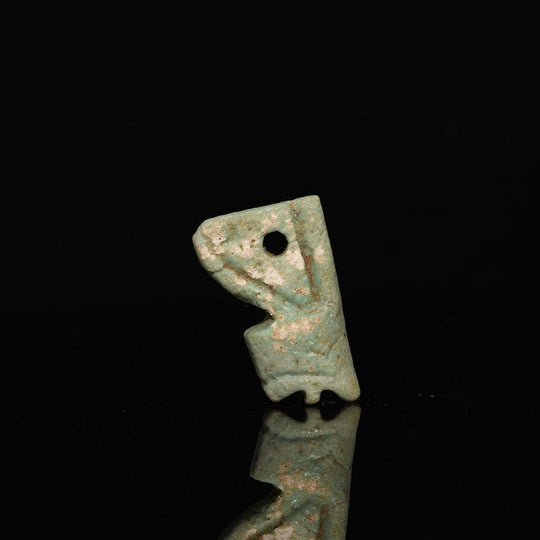 An Egyptian Faience 'Red Crown' Amulet, Late Period, ca. 664 - 332 BCE