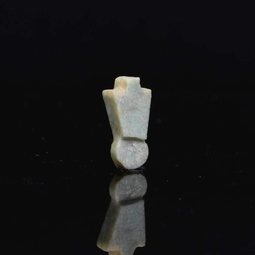 An Egyptian Feldspar Counterpoise Amulet, Late Period, ca. 664 - 332 BCE