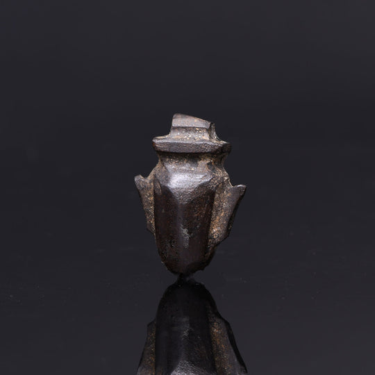 An Egyptian Black Steatite Heart Amulet, Late Period, ca. 664 - 332 BCE