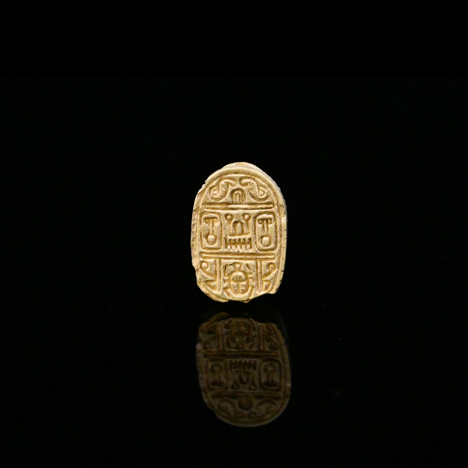 A Royal Egyptian Steatite Scarab Seal for Sesostris I, 12th Dynasty, ca. 1971 - 1926 BCE