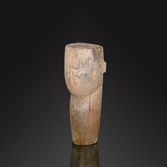 Ein koptischer Knochenkopf einer Puppe<br> <em>ca. spätes 7. – 9. Jahrhundert n. Chr</em>