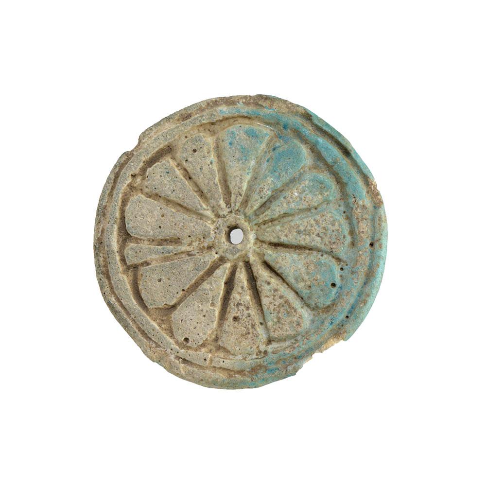 An Egyptian Faience Ear Spool, 18th Dynasty, Amarna Period, ca 1352-1336 BCE - Sands of Time Ancient Art