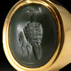 An Egypto-Roman Green Jasper Intaglio ringstone, Ptolemaic - Roman Period, ca. 1st century BCE/CE - Sands of Time Ancient Art