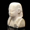 An Egyptian Limestone Sculptor's Model of a Pharaoh, Ptolemaic Period, ca. 332 - 30 BCE - Sands of Time Ancient Art
