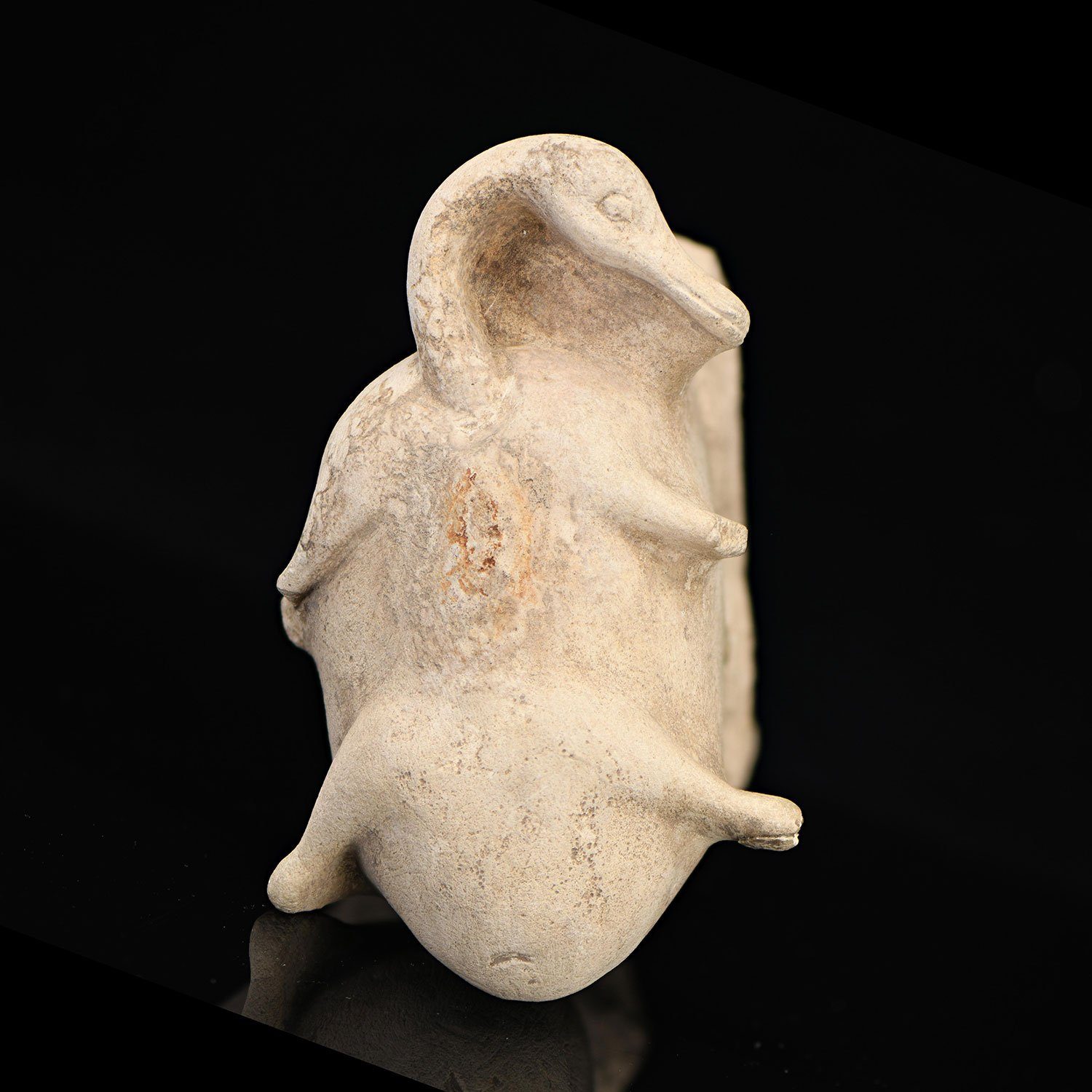 A Trussed Duck Limestone Votive Sculpture, 18th Dynasty, ca. 1550 - 1362 BCE - Sands of Time Ancient Art