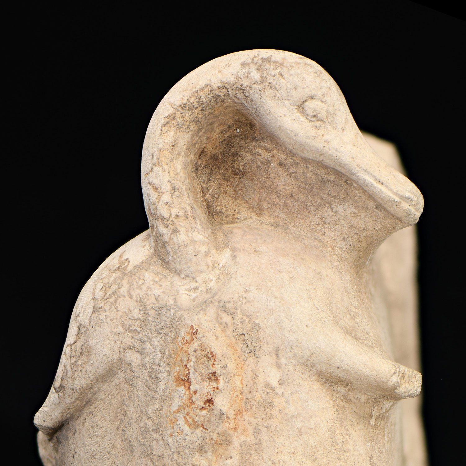 A Trussed Duck Limestone Votive Sculpture, 18th Dynasty, ca. 1550 - 1362 BCE - Sands of Time Ancient Art