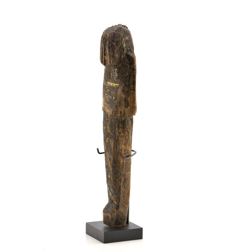 A large Egyptian Wood and Resin Shabti, 20th Dynasty, ca. 1187-1069 BCE - Sands of Time Ancient Art