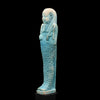 An Egyptian Blue Glazed Faience Ushabti for Nes-Ptah <br><em>Late Period, 30th Dynasty, ca. 380-332 BCE</em>