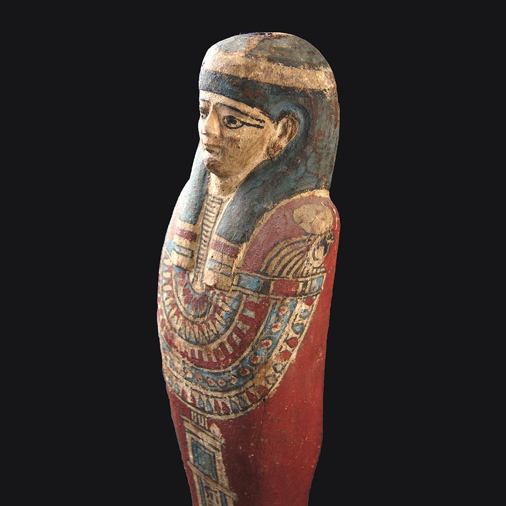 An Egyptian Wood Ptah-Sokar-Osiris, Late - Ptolemaic Period, ca 664 - 30 BCE - Sands of Time Ancient Art