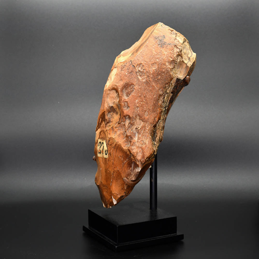 Eine veröffentlichte ägyptische Feuerstein-Homo-Erectus-Handaxt aus der thebaidischen Zeit, Spätpaläolithikum bis Mesolithikum, ca. 30.000 – 15.000 v. Chr