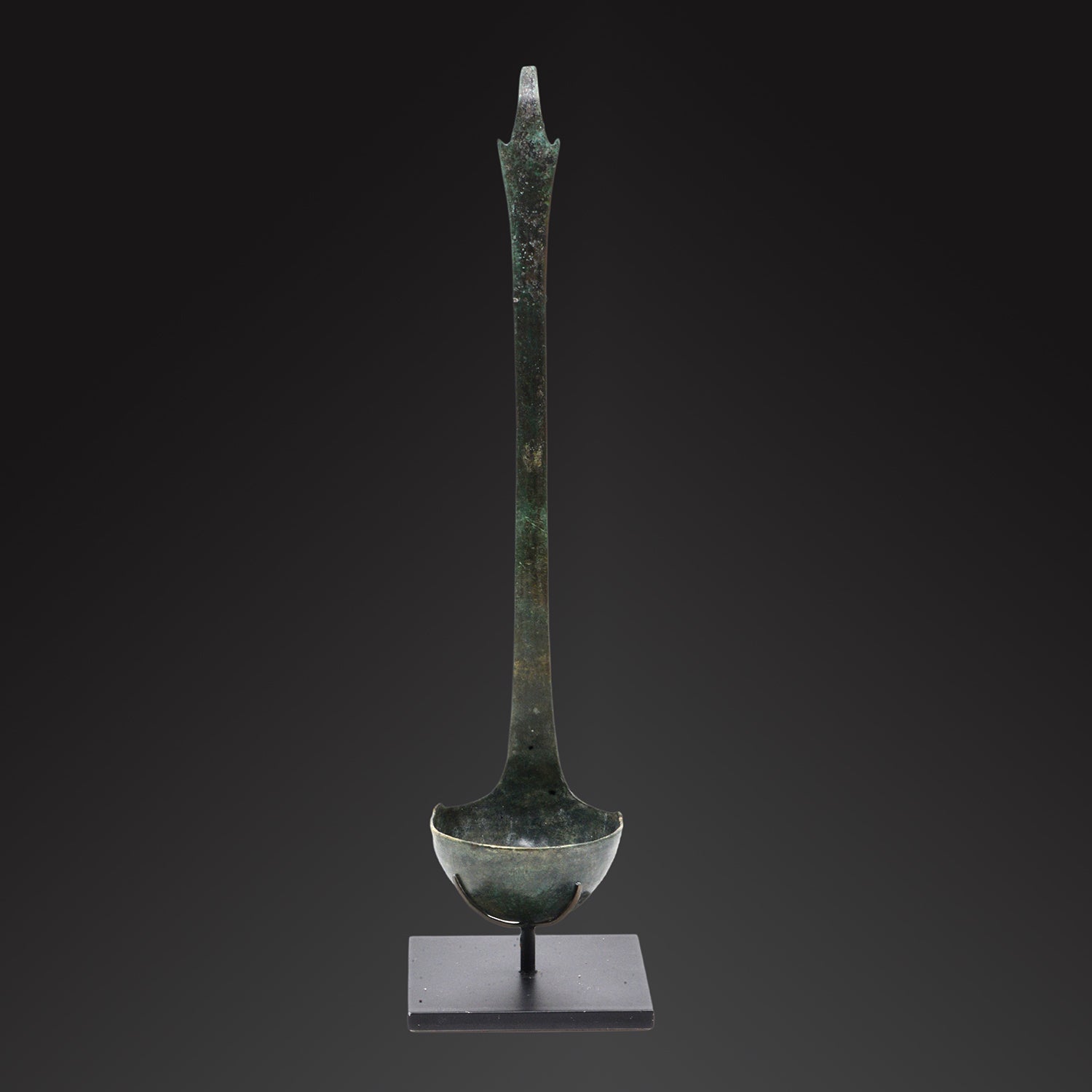 A fine Greco-Roman Bronze Ladle of Pompeian style<br><em>ca. 1st century BCE/CE</em>