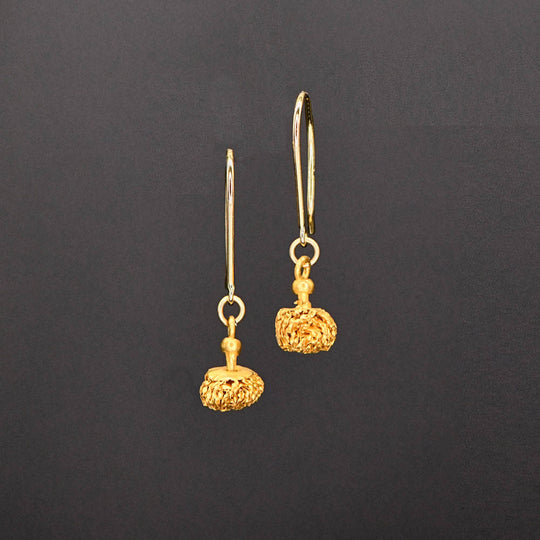 A pair of Greek Gold Drops, Hellenistic Period, ca 3rd - 1st century BCE