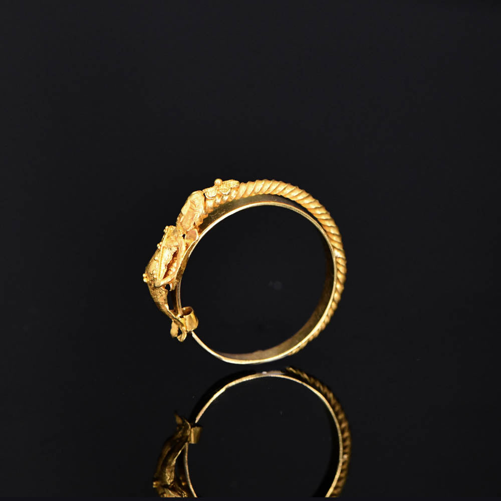 A fine Greek Earring for Eros, Hellenistic Period, ca. 2nd century CE