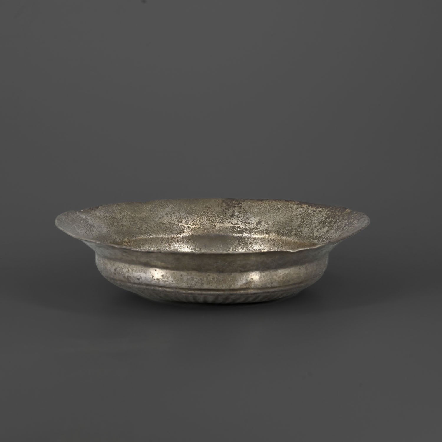 An East Greek Silver Phiale (Libation Bowl), Archaic Period, ca. 6th century BCE