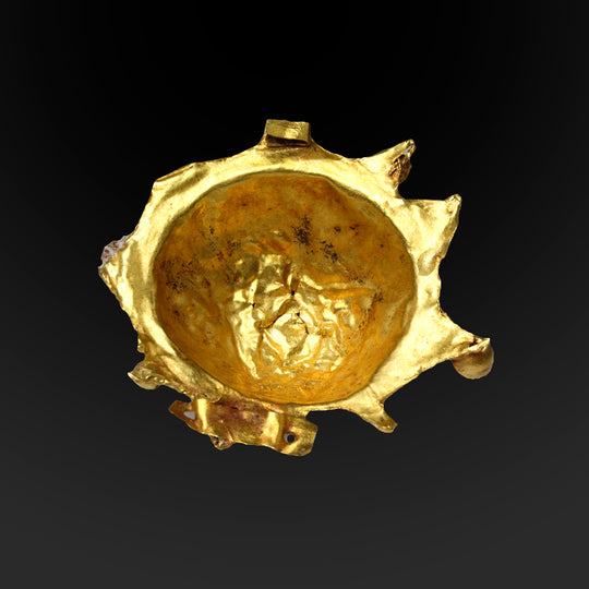 Eine veröffentlichte Goldbrosche aus dem Heiligen Land, ca. Ende des 4. Jahrhunderts v. Chr