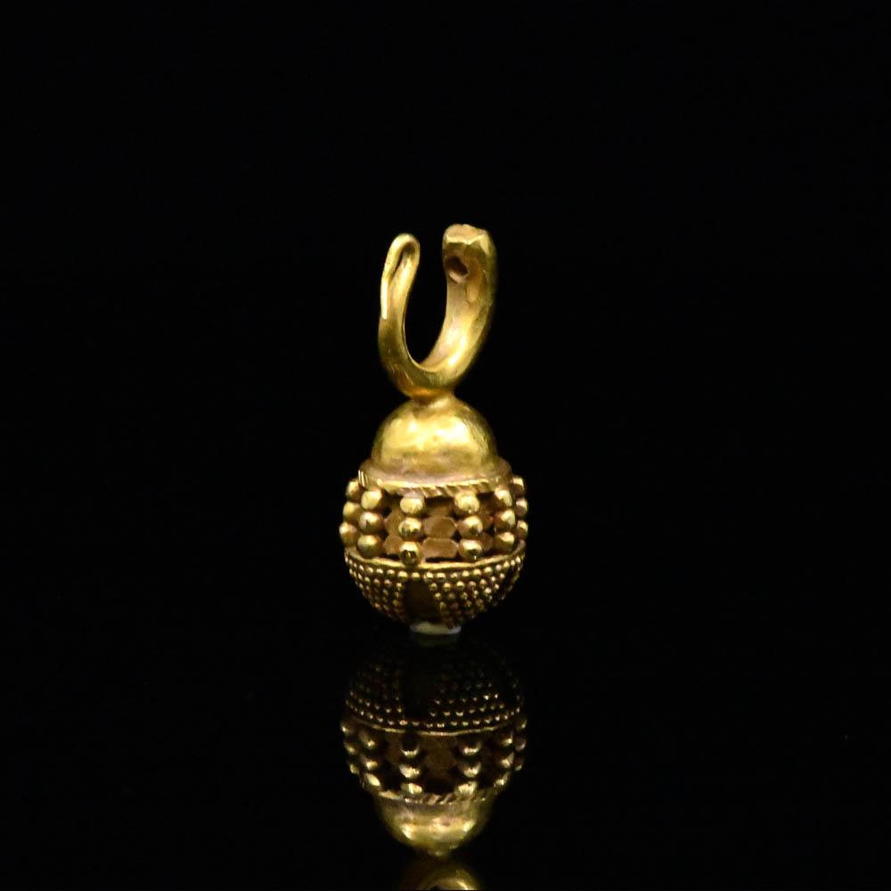 Ein schwerer Goldtropfen, Partherzeit, ca. 247 v. Chr. – 224 n. Chr