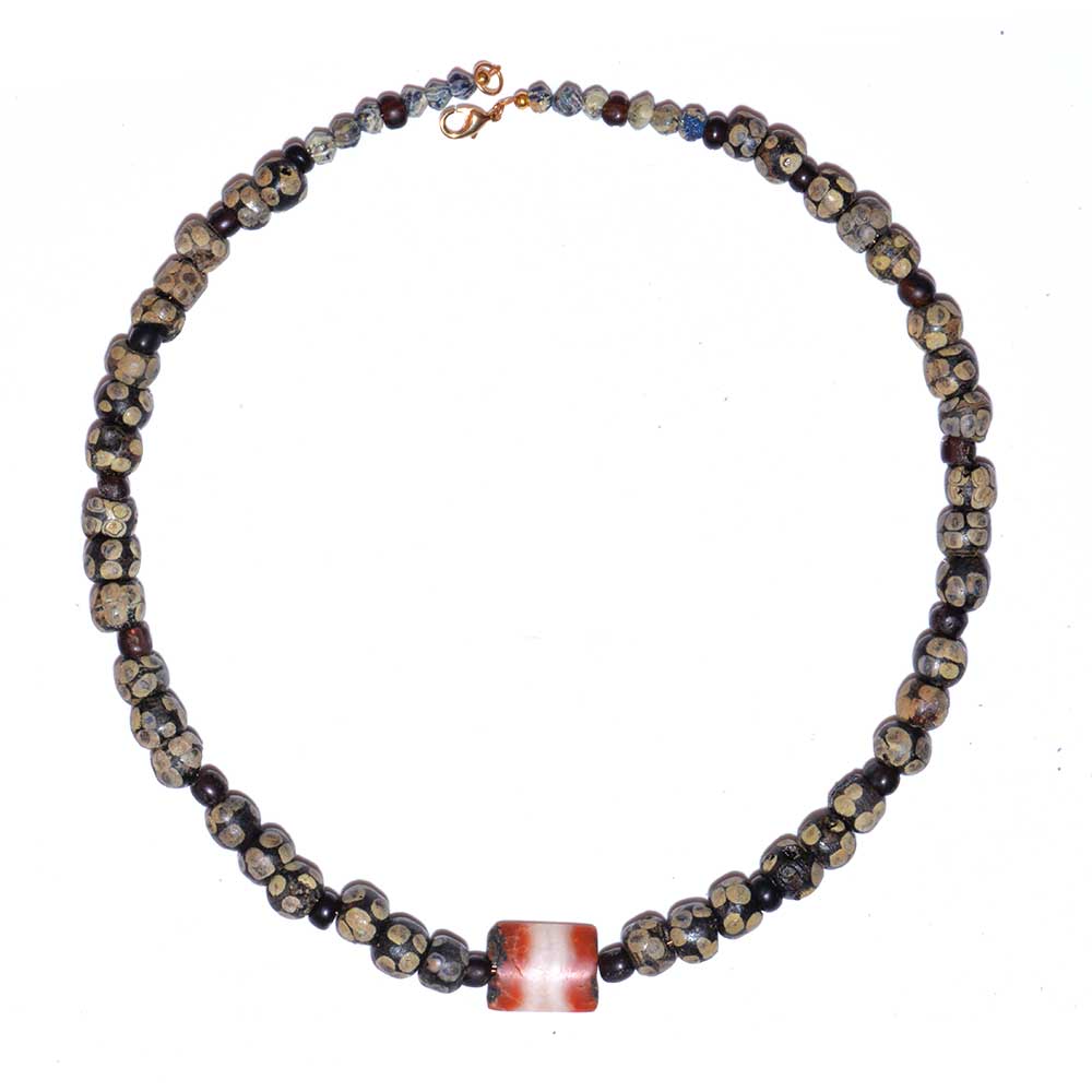 A good Carthaginian Glass "Eye" Bead Necklace, ca. 3rd century BCE - Sands of Time Ancient Art