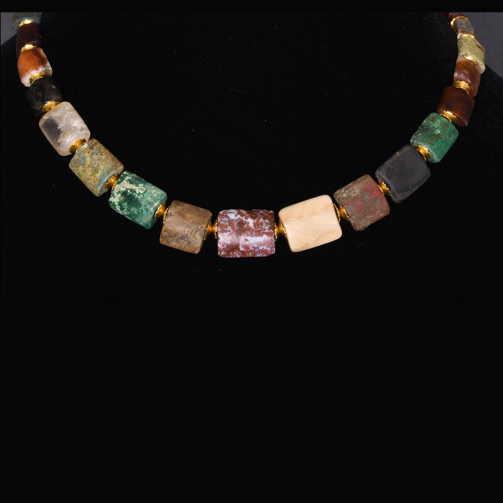 A superb Western Asiatic Gemstone Necklace, ca. 2nd millennium BCE - 1st century CE